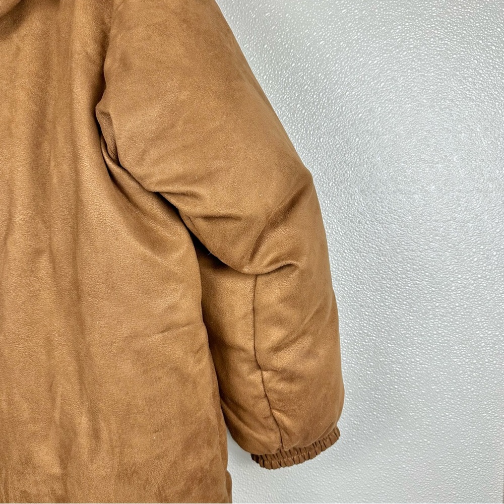 Cabela’s Goose Down Long Parka Brown Size 2XL Plus Hooded Winter Coat - Picture 10 of 16